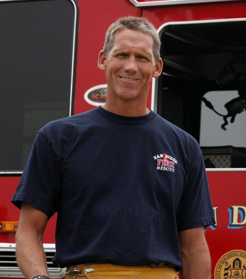 Firefighter Michael Ferguson